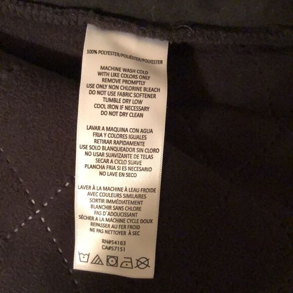 Calvin Klein XL Black Sherpa Teddy Fleece Lined Full Zip Performance Jacket - Picture 14 of 16